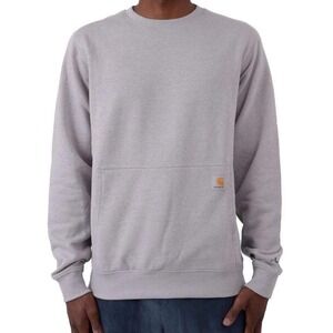 Carhartt Force Lavender Lilac Womens Relaxed Firt Crewneck Sweatshirt Size M